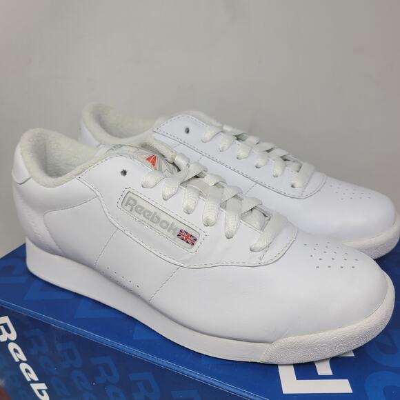 Reebok Princess White 1475 Comfort Walking Shoes Sneakers Womens 8 Classic NEW - Picture 6 of 11